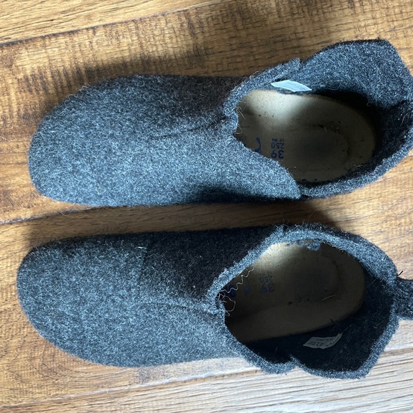 Birkenstock Shoes - Birkenstock Andermatt Wool Felt Clogs, Ankle Boots, soft footbed, Narrow 39